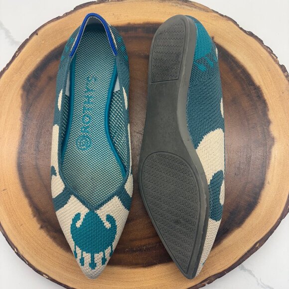 Rothy's The Point - Limited Edition - Moroccan Green - Picture 2 of 4